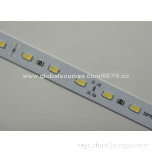 5630 72LEDs Rigid Hard Light Bar Strip "V" and "U" or without Aluminum, Optional Shape is Available